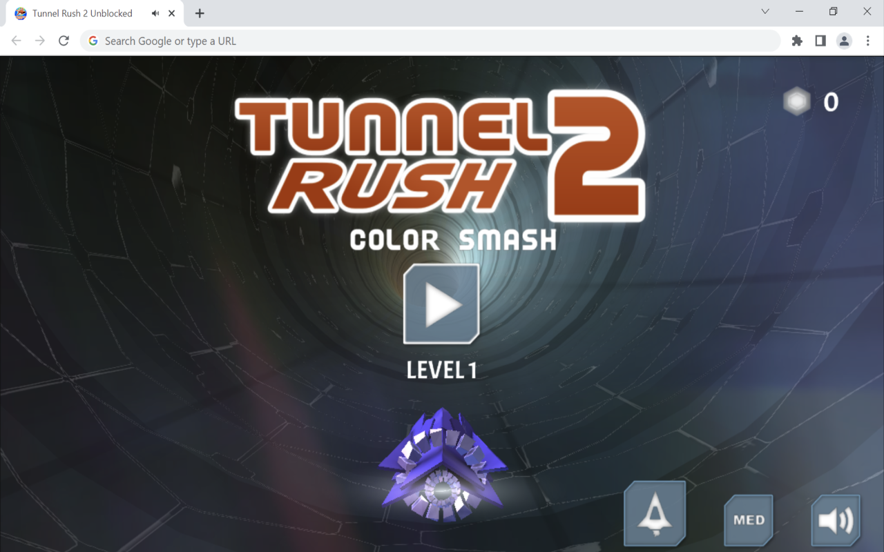 Tunnel Rush 2 Unblocked Game Preview image 1