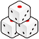 Simple Dice 3 icon