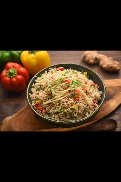 Ginger Capsicum Fried Rice