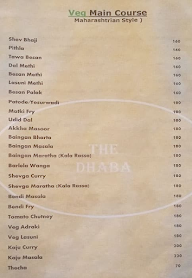 The Dhaba menu 5