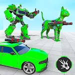 Cover Image of Baixar Cat Robot Car Transformation War Robot Games 1.0.1 APK