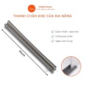 Miếng Xốp Lót Cửa , Thanh Nẹp Xốp Chặn Khe Cửa , Miếng Lót Cách Âm Chống Kẹt Chân - Thanh Xốp Chắn Cửa Giảm Tiếng Ồn