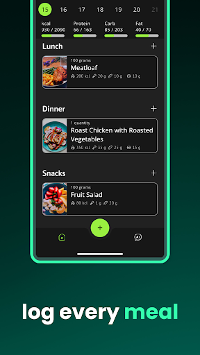 Screenshot AICalo - Calorie Tracker