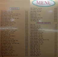 Capital Hotel menu 2