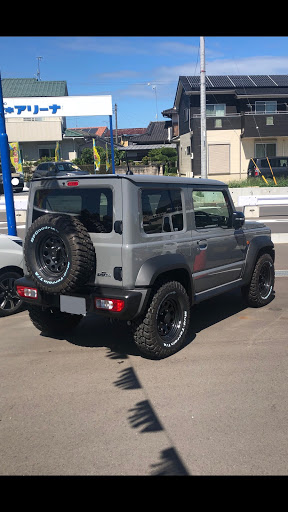 値下げ❗️スズキ・ジムニー　シエラ・フロントバンパー・純正（新車から脱した品物）