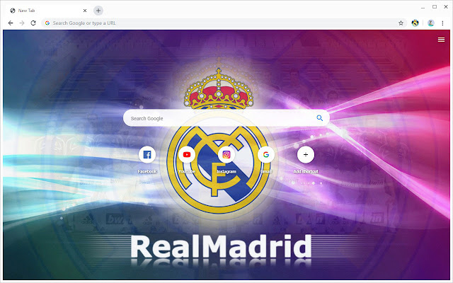 Real Madrid CF Wallpapers New Tab