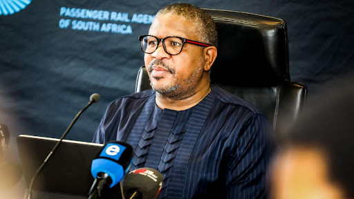 Department of Transport minister Fikile Mbalula.