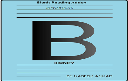 Bionify - Bionic Reading Plugin Preview image 0