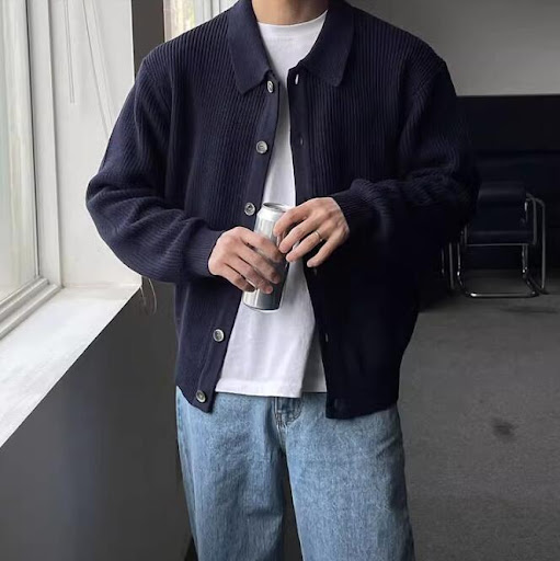 Title 2, Autumn Fashion Solid Color Mens Casual Loose R...