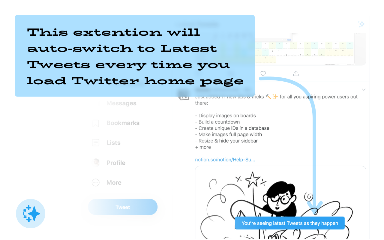 Auto-switch to Latest Tweets for Twitter Preview image 4