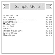 The Front Page menu 1