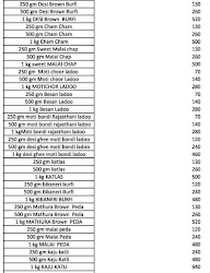 Aggarwal Sweets Corner menu 3