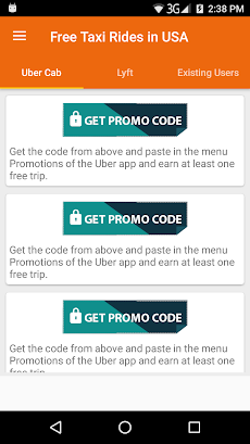 Free Taxi Coupons in USA - Promoのおすすめ画像3