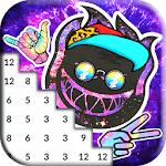 Cover Image of ดาวน์โหลด Trap Memes Pixel Art Coloring Game 1 APK