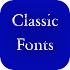 Classic Font Style1.2.3