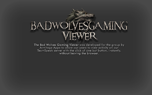 Bad Wolves Gaming Viewer