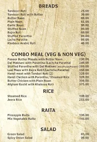 Handi Jaipur menu 1