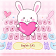 Girlish Kitty Keyboard Theme icon