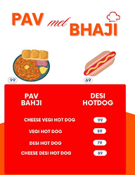 Pav Bhaji Te Shake menu 2