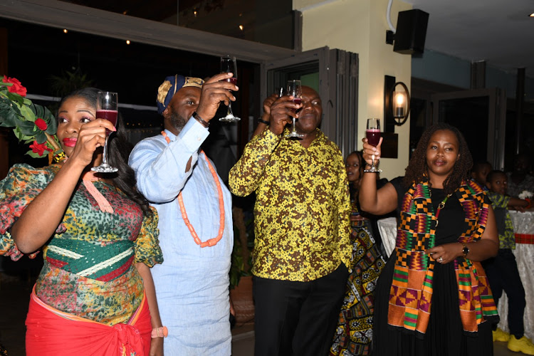 Moments captured at the launch of Mama Ashanti's new branch at The Waterfront Karen