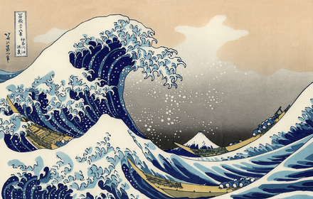 Hokusai's 'The Great Wave off Kanagawa' Theme small promo image