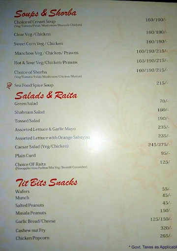 Kokkita menu 