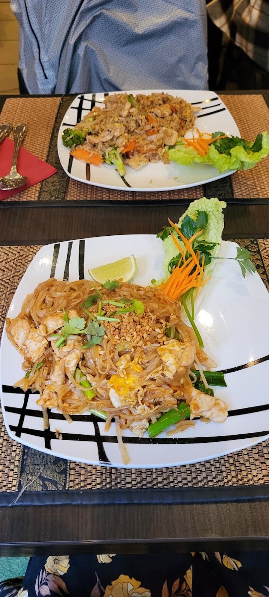 Pad Thai and Fried Rice