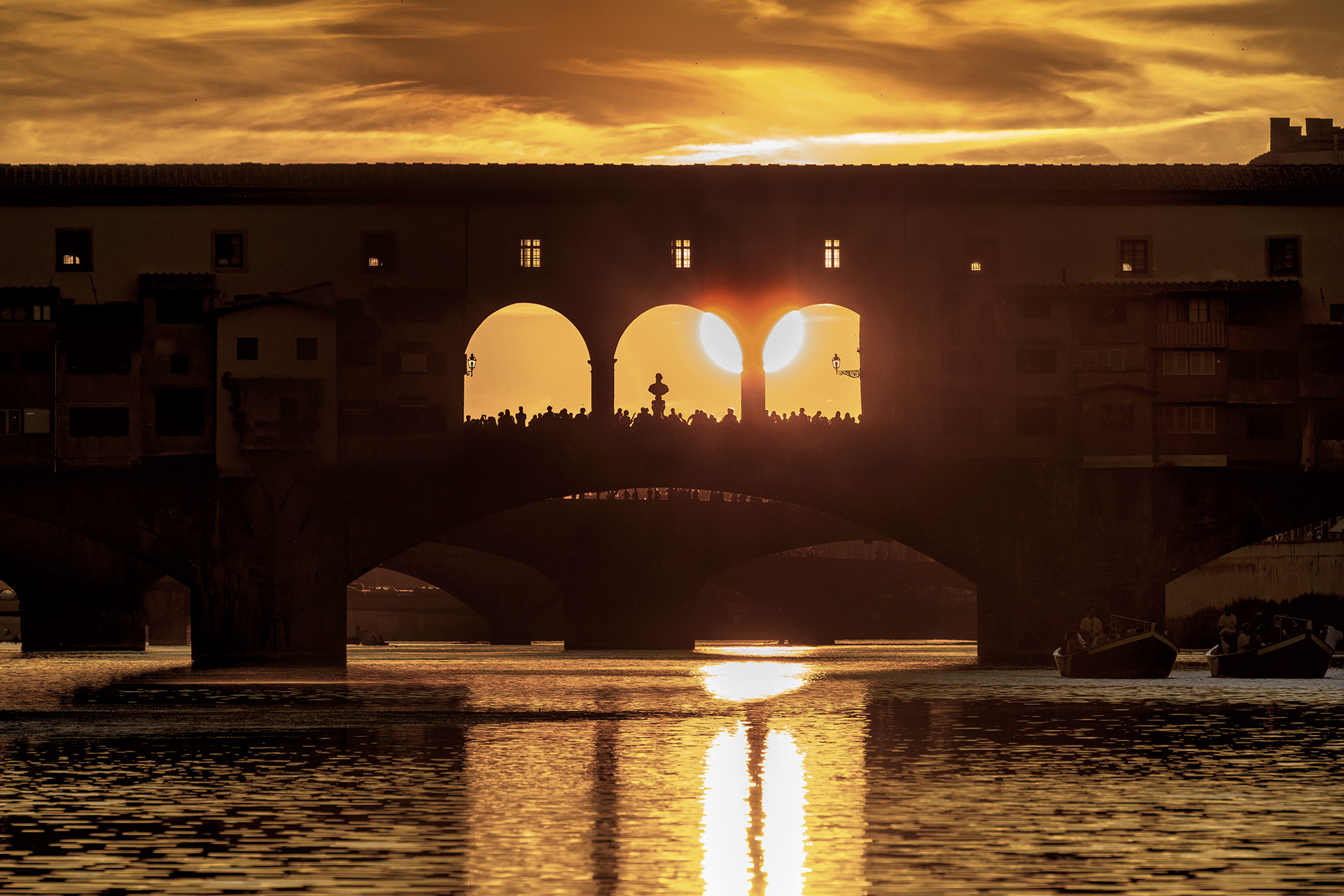 PonteVecchio SunSet di marcopaciniphoto