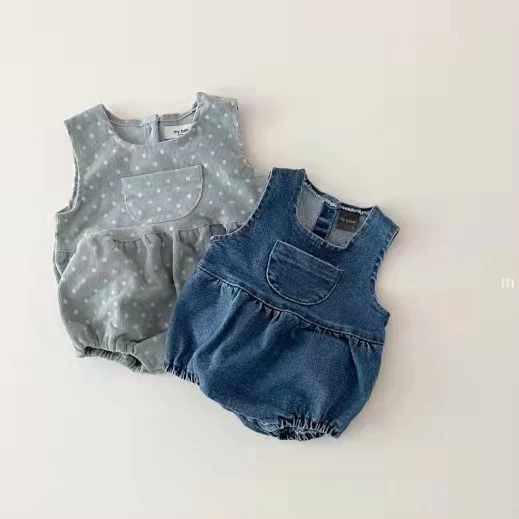 Title 4, Baby-Polka-Dot-Fleece-Overall für Kinder, kusch...