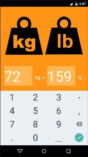 Kg to Pound Converter