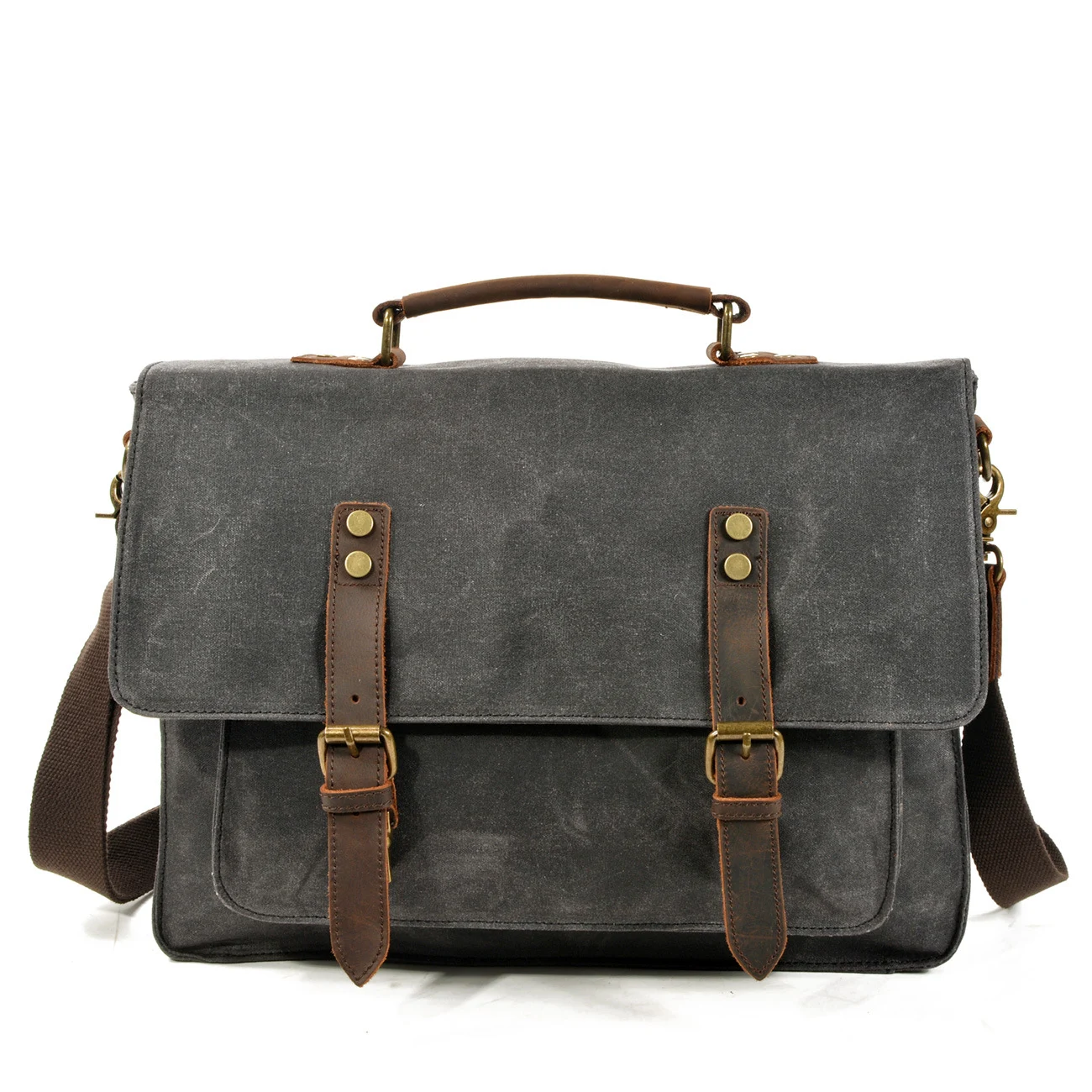 Title 4, Mochila Casual Masculina Estilo Maleta Messenge...