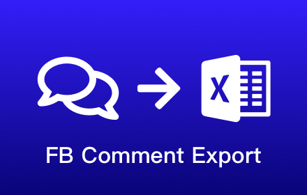 Comments Exportor for Facebook™ small promo image