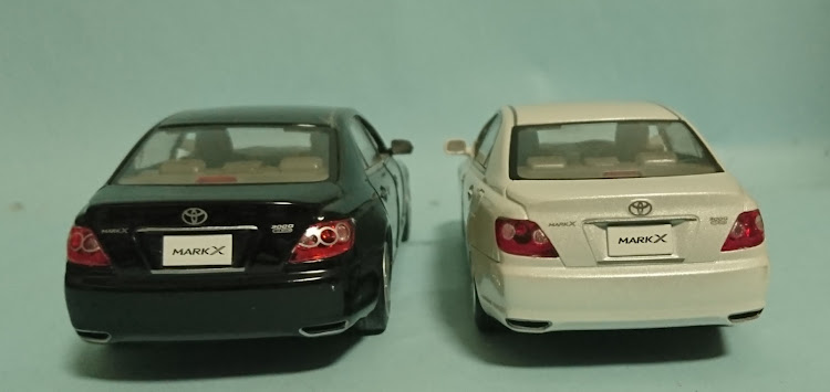 マークXのマークX 120系・ミニカー・カラーサンプル