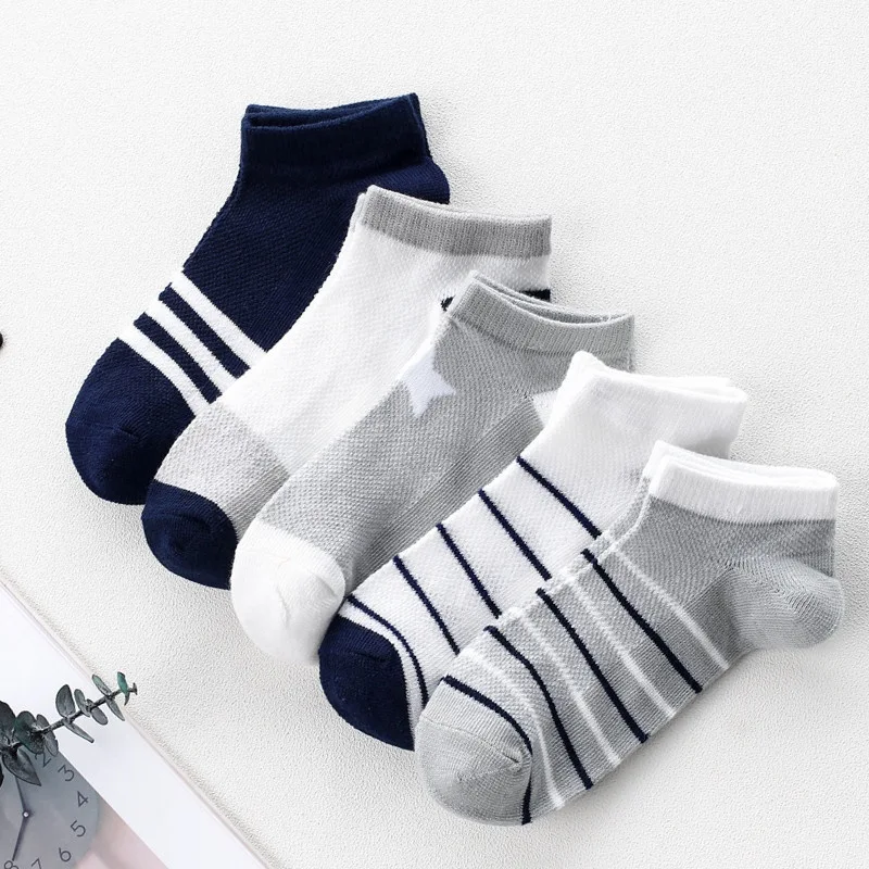 Title 1, Childrens Spring and Summer Thin Cotton Socks,...