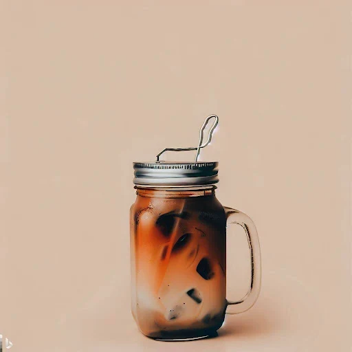 Orange Iced Mocha [450 Ml, 1 Mason Jar]