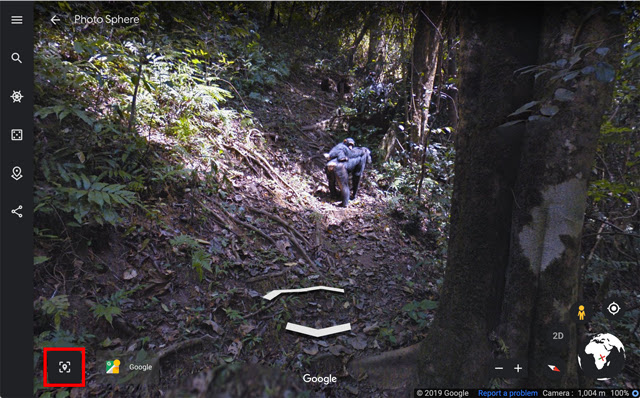 Screenshot von Google Street View