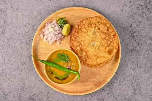 Tadka Dal Pakwan Combo [2 Plates]