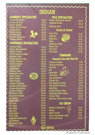 Godwin Hotel Vegetarian Restaurant menu 6