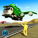 City Garbage Flying Truck icon