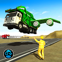 ダウンロード City Garbage Flying Truck- Flying Games をインストールする 最新 APK ダウンローダ