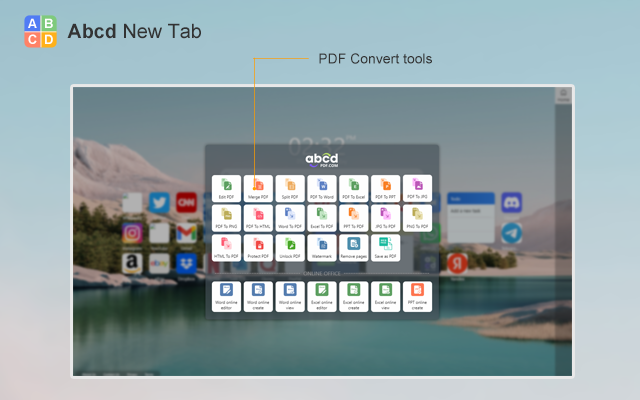 Abcd New Tab Preview image 5