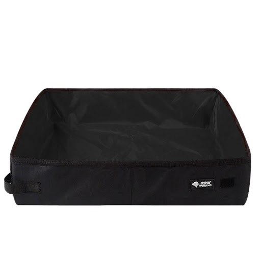 Title 4, Portable Cat Litter Box Foldable To Carry Easy ...