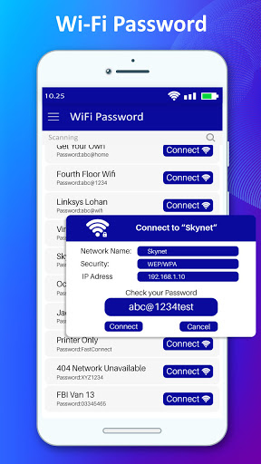 Screenshot WiFi Password Master Key Show