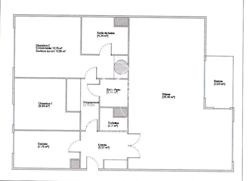 Vente appartement 4 pièces 85.26 m² à Chatillon (92320), 528 000 €