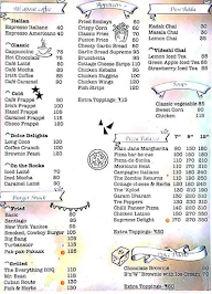 Unique Brew Cafe menu 4