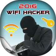 Wifi Hacker Password Simulated  Icon