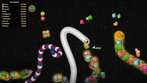 Screenshot Snake Zone.io - Hungry Game