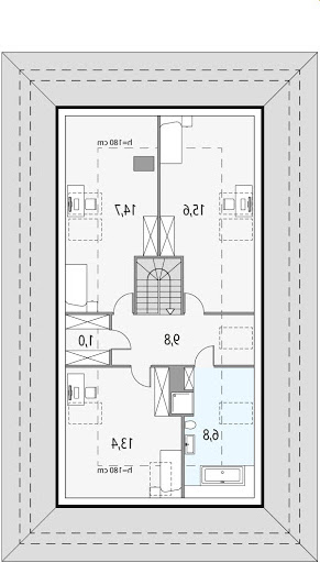 Narodziny Gwiazdy 1B - Rzut poddasza do adaptacji