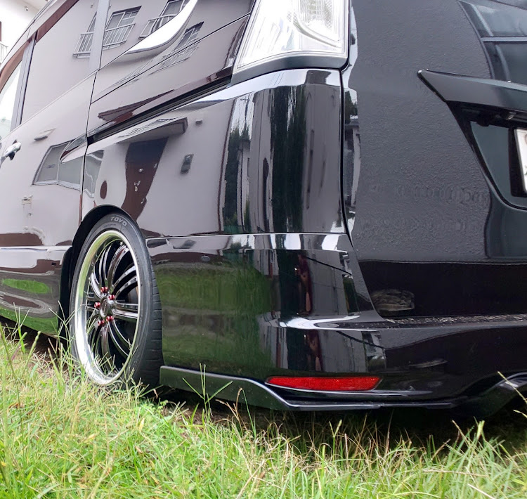 セレナの秋の全国交通安全運動・WORK WHEELS JACK・車検終わったらプチリメ開始🤔・ウラモジ☆ワークス・純正流用に関するカスタム事例の投稿画像1枚目