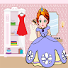 Sofia dress up game icon